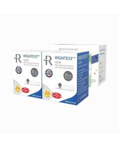 BLOOD GLUCOSE TEST STRIPS + LANCETS + SWABS 